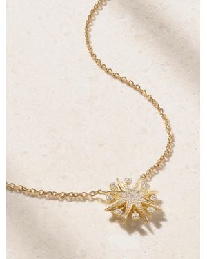 Garrard Starlight Mini Icon 18-Karat And Diamond Necklace - Natural