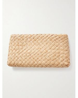 Loeffler Randall Aviva Raffia Clutch - Natural