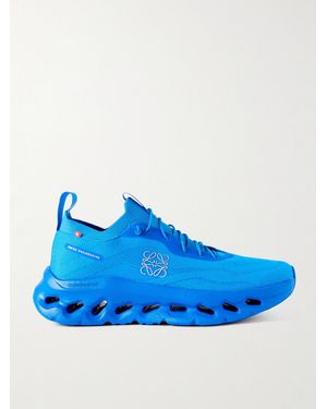 Loewe On Cloudtilt Stretch Recycled-Knit Trainers - Blue