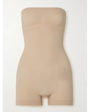 Skims Combinaison Bustier Seamless Sculpt, Clay - Neutre