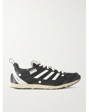 adidas Originals Song For The Mute Adizero Sneakers Aus Mesh Mit Gummibesätzen - Schwarz