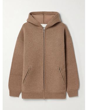 Isabel Marant Lanny Kapuzenpullover Aus Einer Wollmischung - Braun