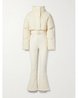 CORDOVA Myoko Belted Quilted Padded Ski Suit - Natural