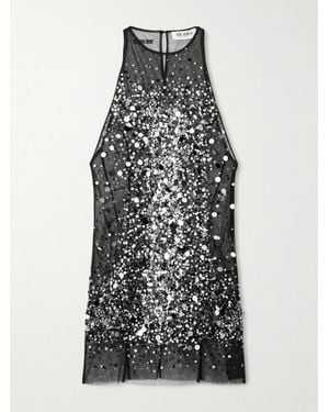 attico metallic dress The Attico sequin-embellished Mini Dress | Silver