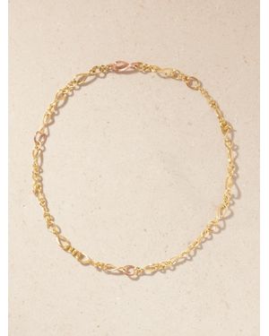 Ole Lynggaard Copenhagen Love Collier Mini 18-Karat And Rose Necklace - Natural