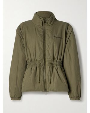 Isabel Marant Dastyni Padded Cotton-Blend Jacket - Green