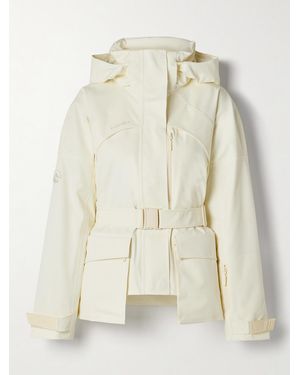 CORDOVA Tignes Hooded Belted Ski Jacket - Natural
