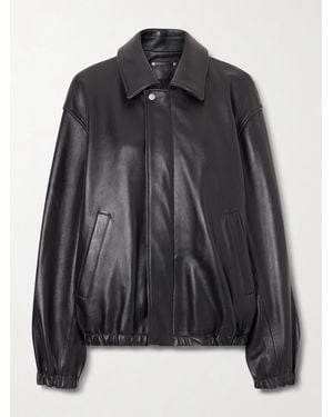 Ssstein Leather Jacket - Black