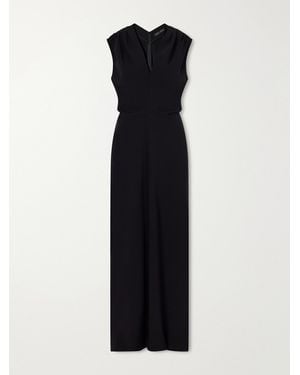 Proenza Schouler Gunta Crepe Maxi Dress - Black