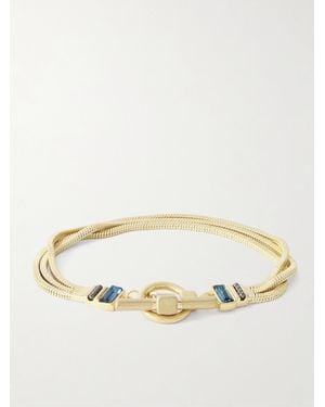 Roxanne Assoulin Bracelet En Métal Et Cristaux The Slinky - Neutre