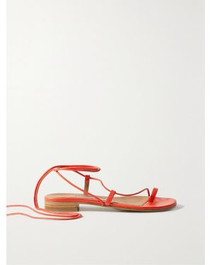 Emme Parsons Susan Leather Sandals - Red