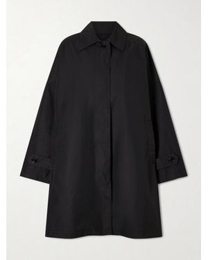 TOTEME Cotton Coat - Black