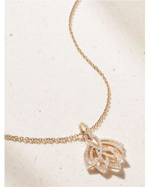 Garrard 18-Karat Rose And Diamond Necklace - Natural
