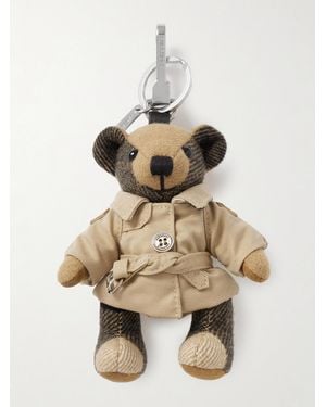 Burberry Tone, Cotton-Gabardine And Cashmere Charm - Natural