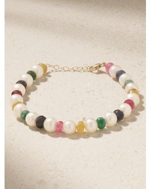 JIA JIA Bracelet En Or, Saphirs Et Perles Jumbo - Neutre