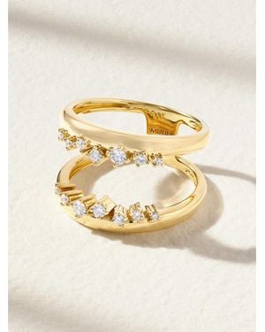 Mizuki Ring Aus 14 Karat Mit Diamanten - Natur