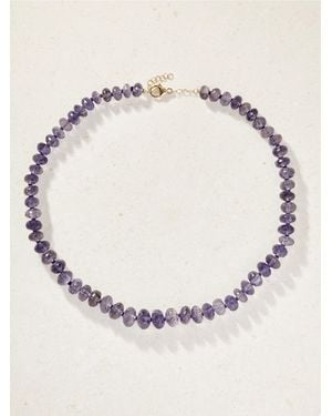 JIA JIA Oracle 14-Karat Iolite Necklace - Natural