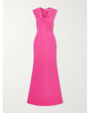 Givenchy Draped Cady Gown - Pink