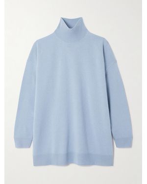 Leset Zoe Knitted Turtleneck Sweater - Blau
