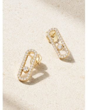 Messika Move Uno Ohrringe Aus 18 Karat Mit Diamanten - Natur