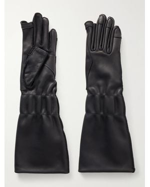 Rick Owens Leather Gloves - Black