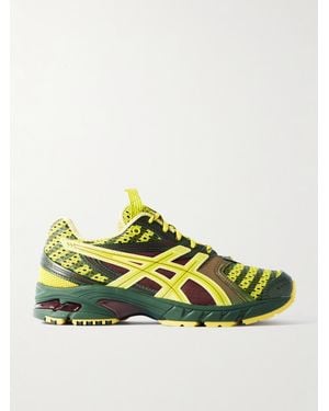 Asics Ub9-S Gel-Ds Trainer 14 Rubber-Trimmed Mesh Trainers - Green