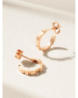 De Beers Rvl 18-Karat Rose Diamond Hoop Earrings - Natural