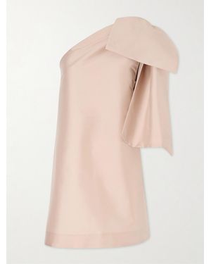 BERNADETTE Taffeta Mini Dress - Natural