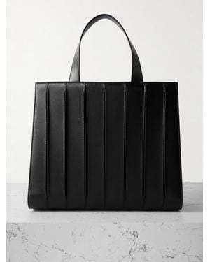 Max Mara Sac À Main En Cuir À Plis Whitney Bag 7 Large - Noir