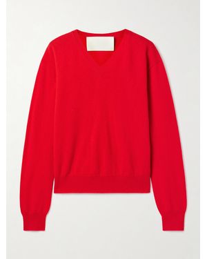 RÙADH The Sanderson Cashmere Sweater - Rot