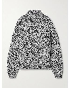 KHAITE Leon Cashmere Turtleneck Jumper - Grey