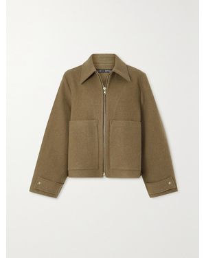 Kassl Brushed Wool-Blend Jacket - Natural