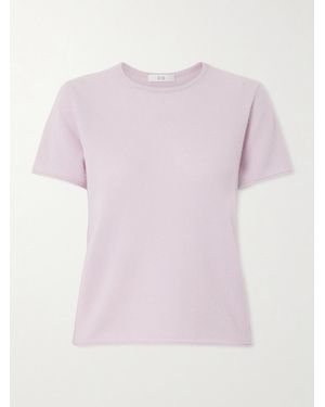 Co. T-Shirt Aus Einer Kaschmir-Seidenmischung - Pink