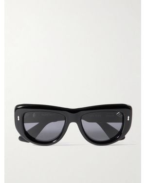 Jacques Marie Mage Erin Wasson The Sud Square-Frame Acetate Sunglasses - Black