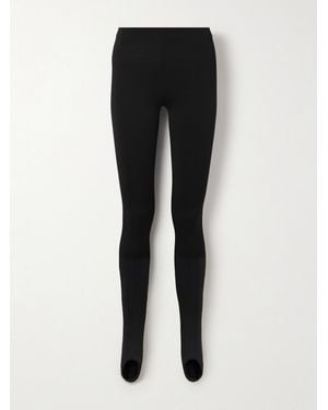 Alaïa Stretch-Jersey Leggings - Black