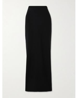 Commando Stretch Micro Modal-Jersey Maxi Skirt - Black