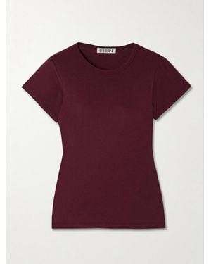 ÉTERNE Baby Cotton And Modal-Blend Jersey T-Shirt - Purple