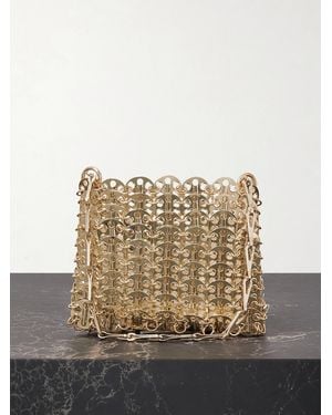 Rabanne 1969 Nano Chainmail Shoulder Bag - Natural
