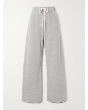 Les Tien Eazy Cotton-Jersey Track Trousers - Grey