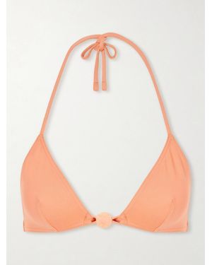 Eres Alva Front-Detail Bikini Top - Natural