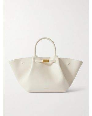 DeMellier London New York Midi Textured-Leather Tote - Natural