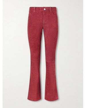 Stouls Dean Suede Flared Pants