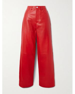 Rohe Leather Pants - Red