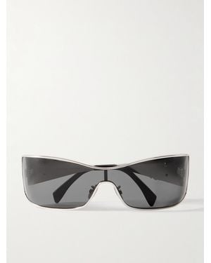 Celine Rectangular-Frame-Tone Sunglasses - Grey