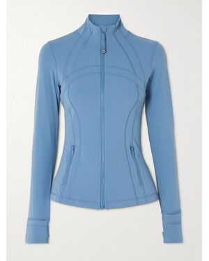 lululemon Define Jacke Aus Nulu-Material - Blau