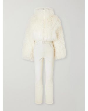 CORDOVA Nozawa Shearling And Shell Ski Suit - White