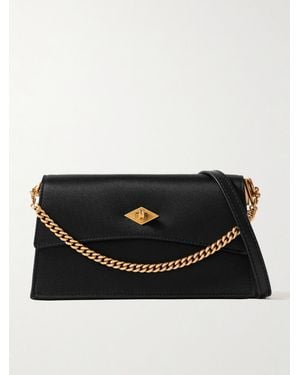Metier Roma Silk-Satin Shoulder Bag - Black
