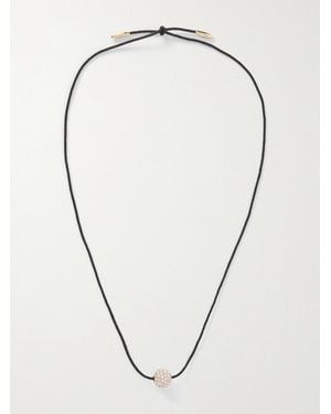 Roxanne Assoulin The Spark Kordelkette Mit Kristallen Und Goldfarbenen Details - Natur