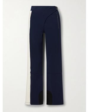 CORDOVA Furano Two-Tone Stretch Tech-Jersey Ski Trousers - Blue