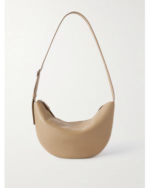 The Row Jouvette Schultertasche Aus Leder - Weiß